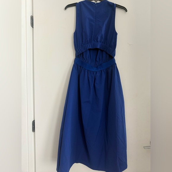 Lacoste Elasticized Waist Open Back Tank Top Dress Size 32 US0 - Picture 4 of 6